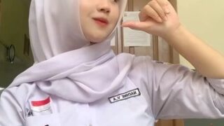 Video Viral ABG Jilbab Tutorial Omek Ganas Trending Global Indonesia 2025